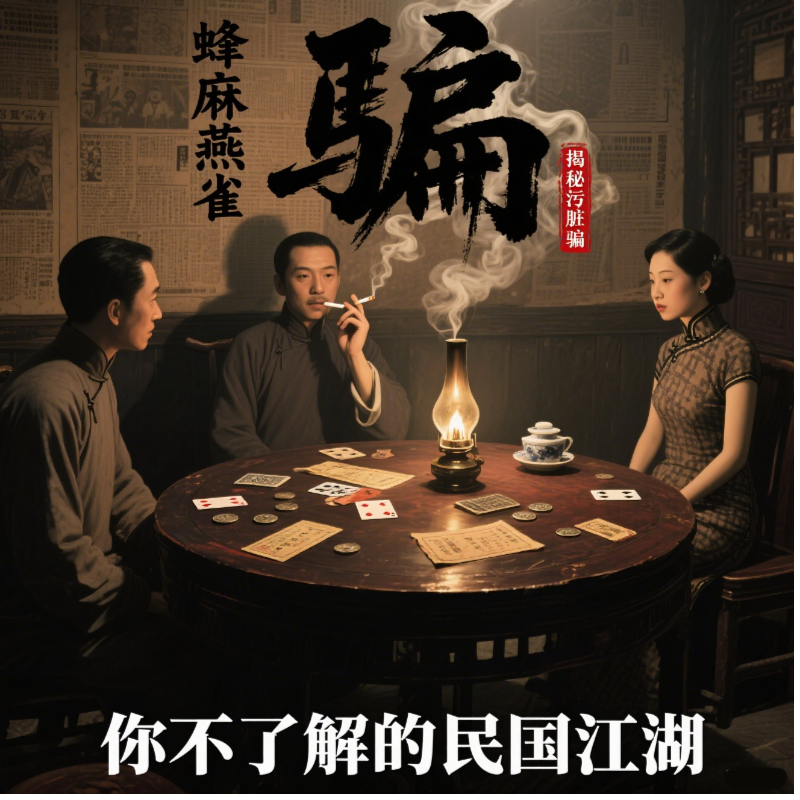 天涯神贴《蜂麻燕雀》——你不了解的民国江湖，揭秘污脏骗